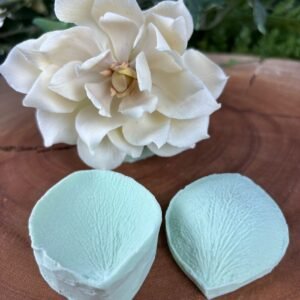 Molde Marcador Gardênia — 5,8 x 4,5 cm - molde de silicone para biscuit - Vanessa De Col