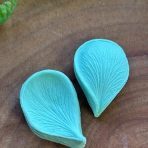 Molde Marcador Plumeria — 5,0 x 3,0 cm - molde de silicone para biscuit - Vanessa De Col