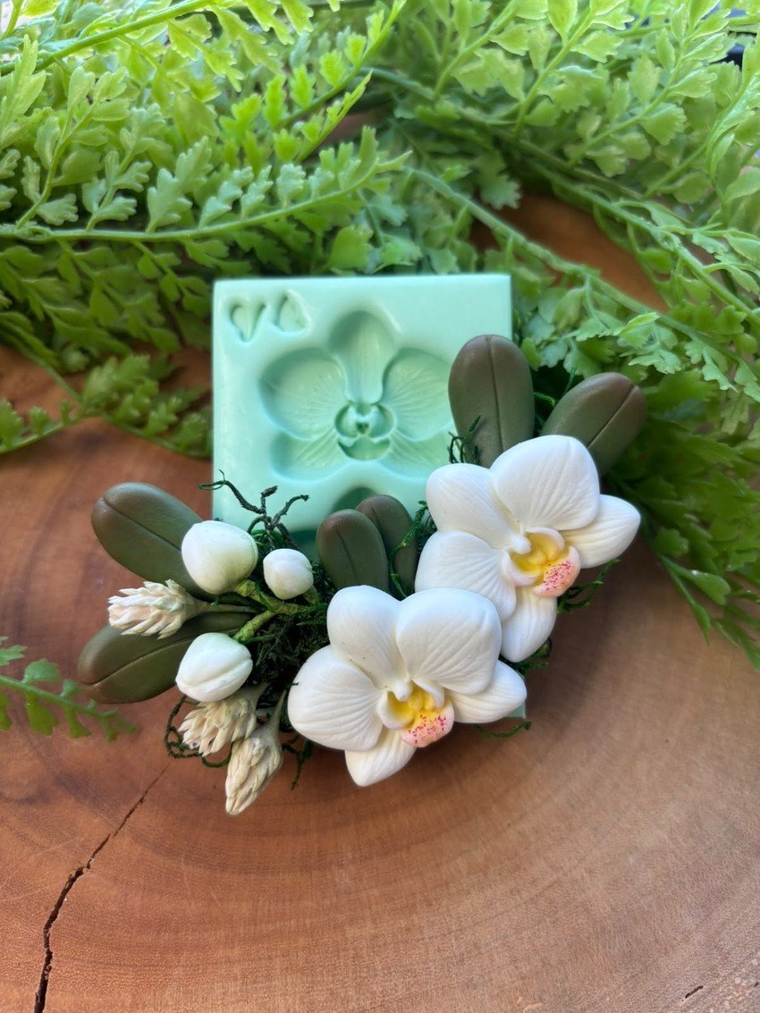 Molde Orquídea M — 5,5 x 8,2 cm - Imagem 2