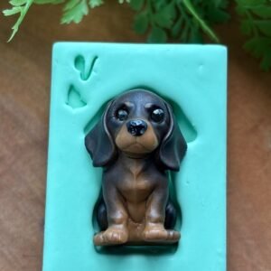 Molde Dog Cofap 1 - G — 5,5 x 7,5 cm - molde de silicone para biscuit - Vanessa De Col