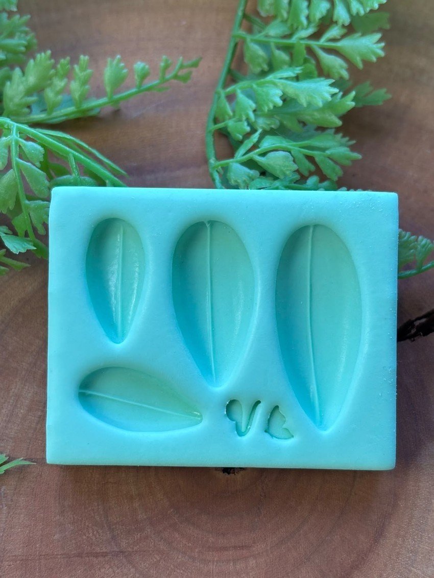 Molde Folhas de Orquídea — 7,0 x 5,5 cm - Imagem 4