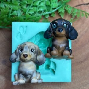 Molde Dog Cofap 2 - G — 6,0 x 6,0 cm - molde de silicone para biscuit - Vanessa De Col