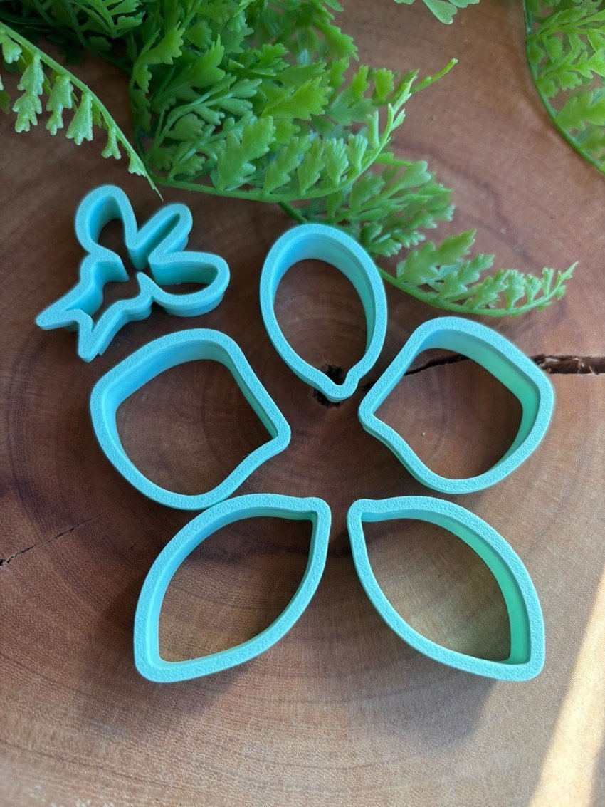 Cortadores Orquídea 2 - M — 4,0 x 3,5 cm - Imagem 2