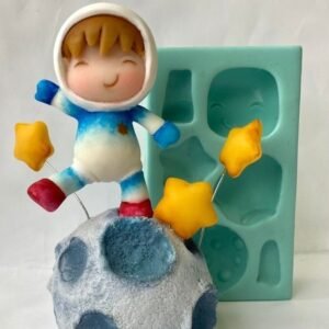 Molde De Silicone Astronauta - Jr