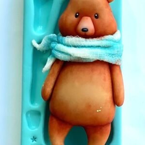 Molde De Silicone Urso Russo - Jr