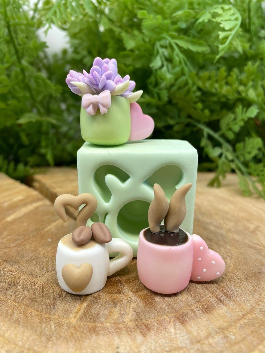 Molde de silicone Canequinha - Imagem 2