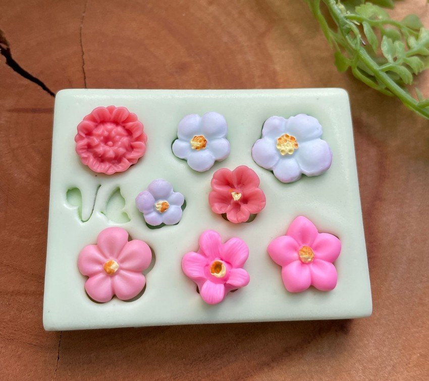 Molde Mini Flores 3 - Imagem 2