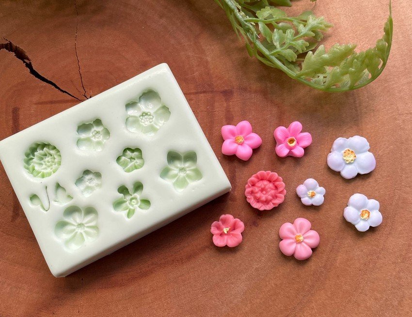 Molde Mini Flores 3 - Imagem 3