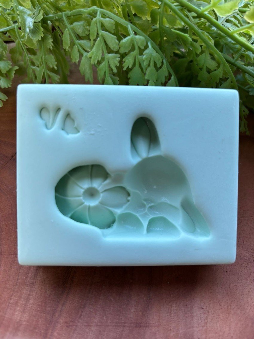 Molde de Silicone Coelha Florzinha - Imagem 5