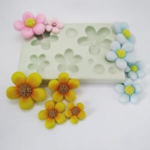 Molde Flores 4