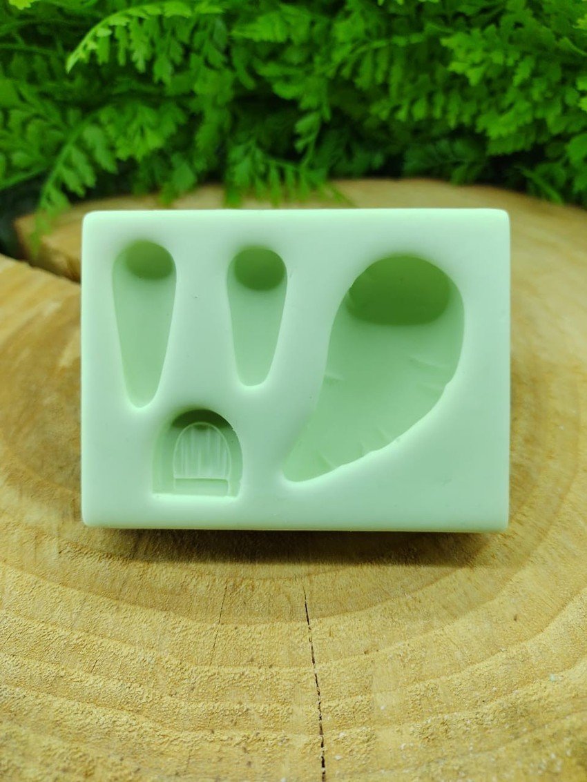 MOLDE DE SILICONE CASINHA CENOURA 1 - Imagem 2