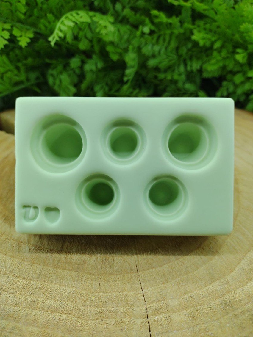 Molde De Silicone Mini Vasinhos - Imagem 2