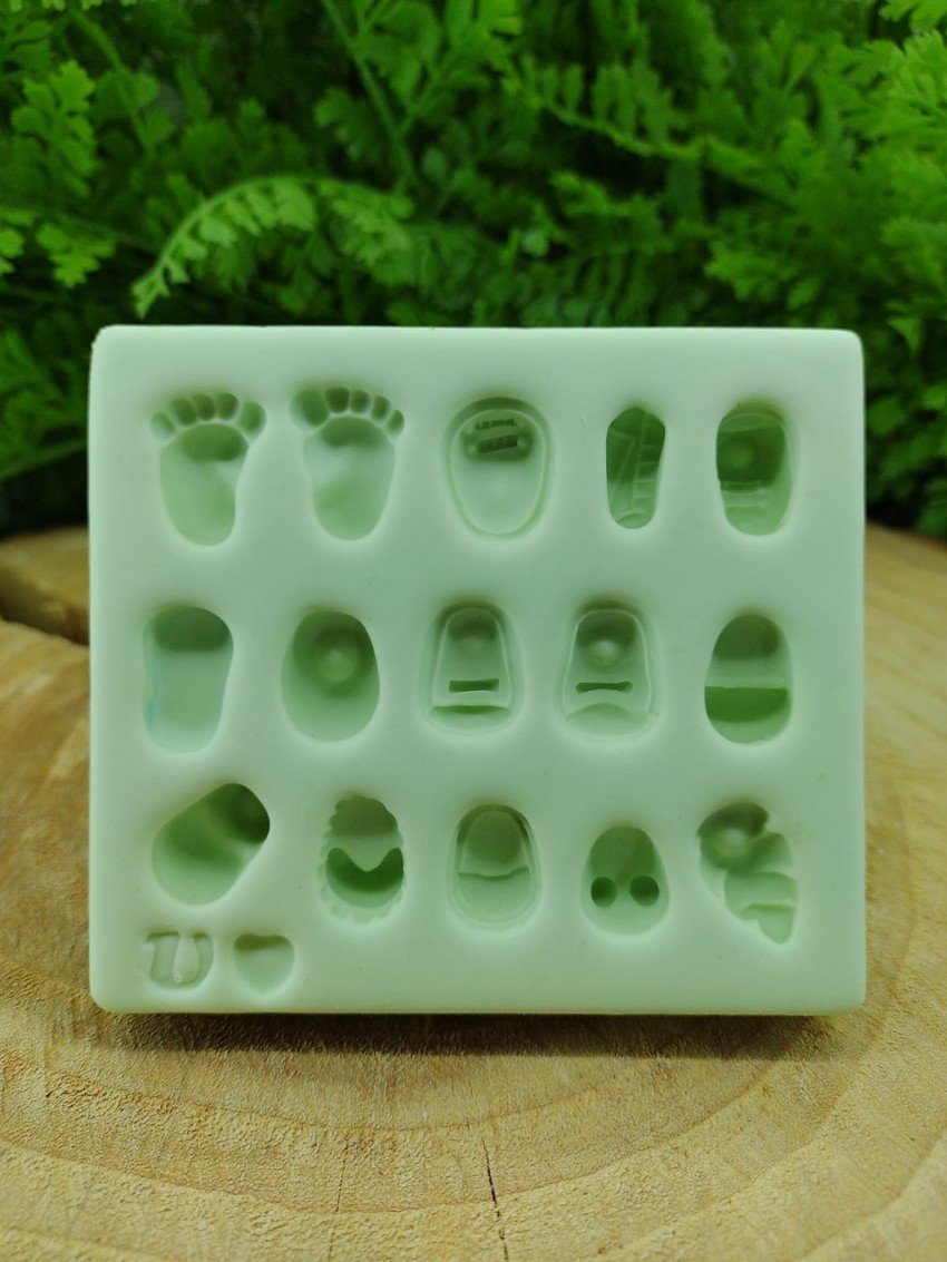 Molde De Silicone Sapatinhos - Imagem 2