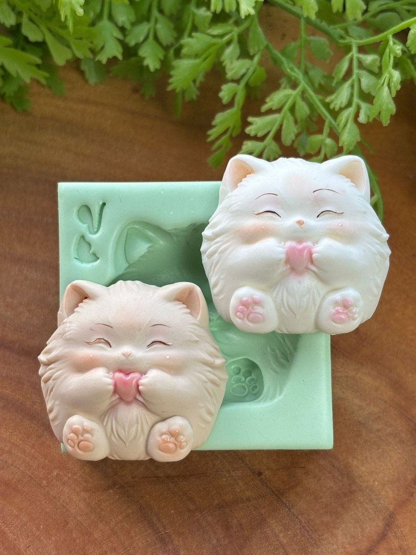 Molde Gatinho Cute G