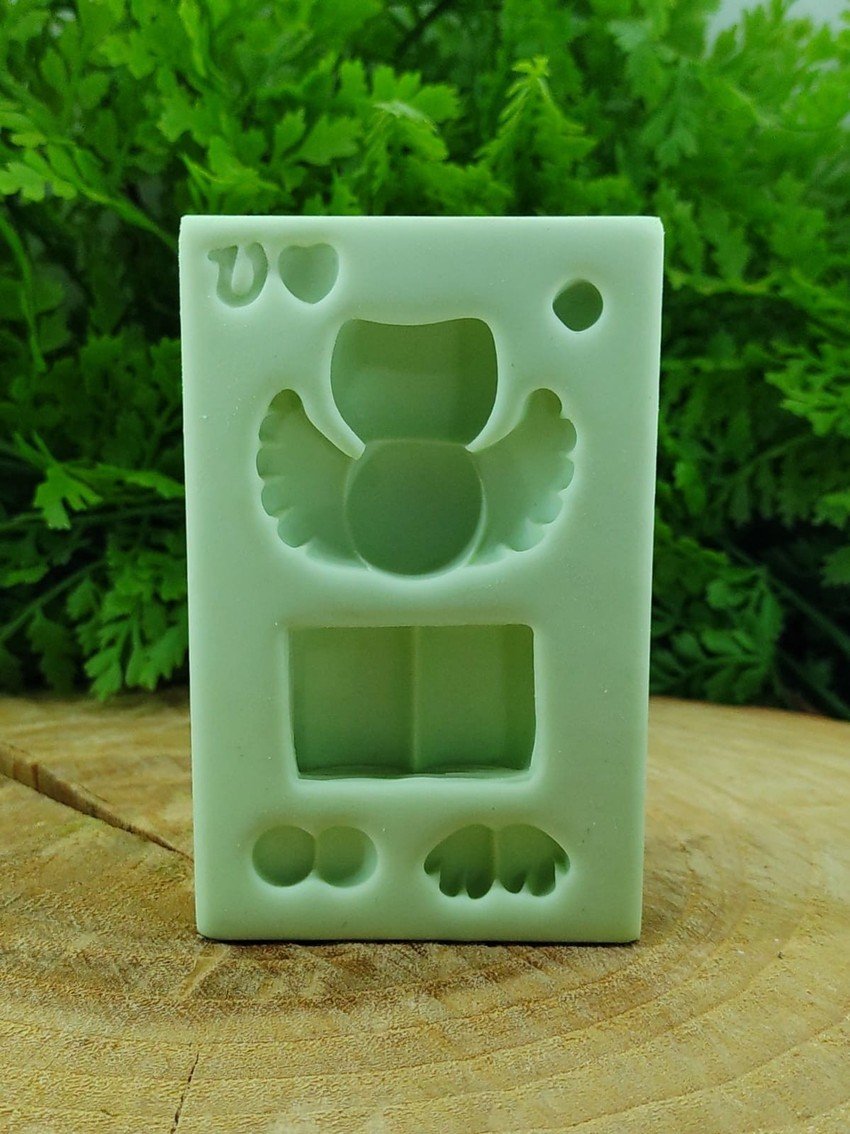 Molde de Silicone Corujinha - Imagem 2