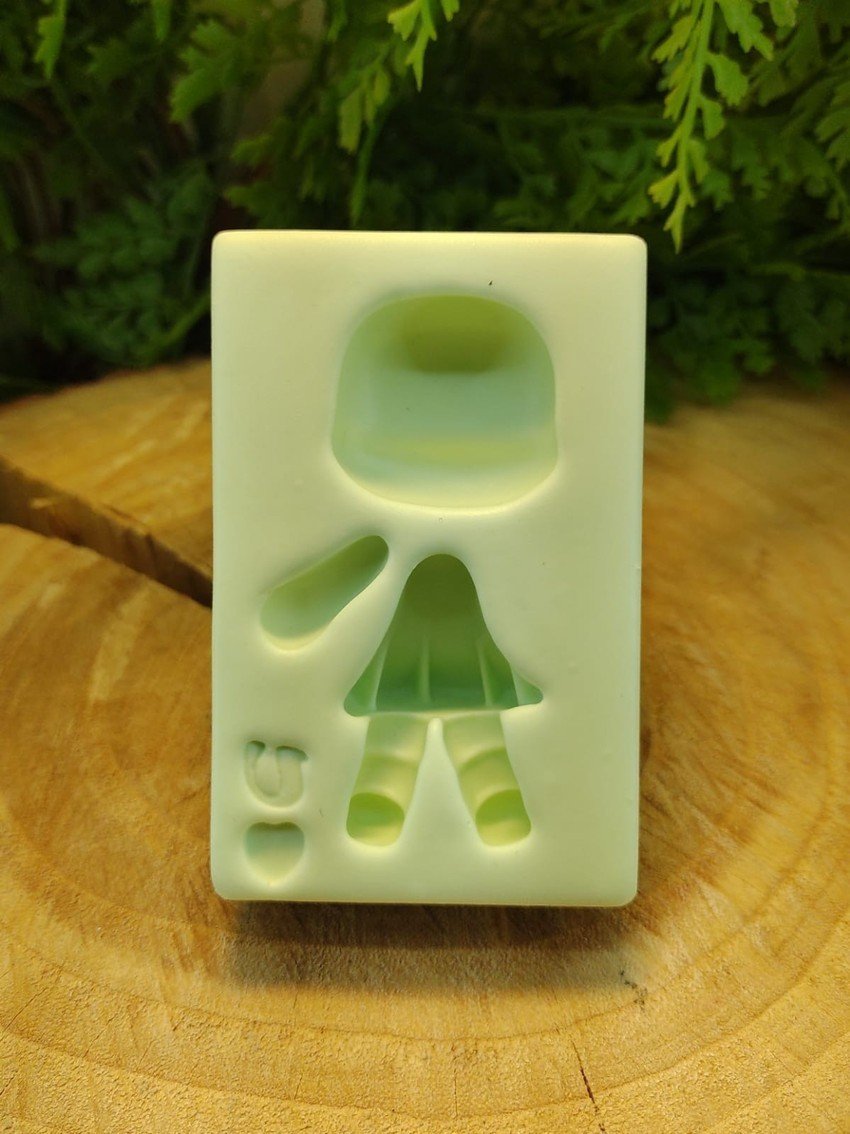 Molde de Silicone Menina Carinhosa 3 - Imagem 4