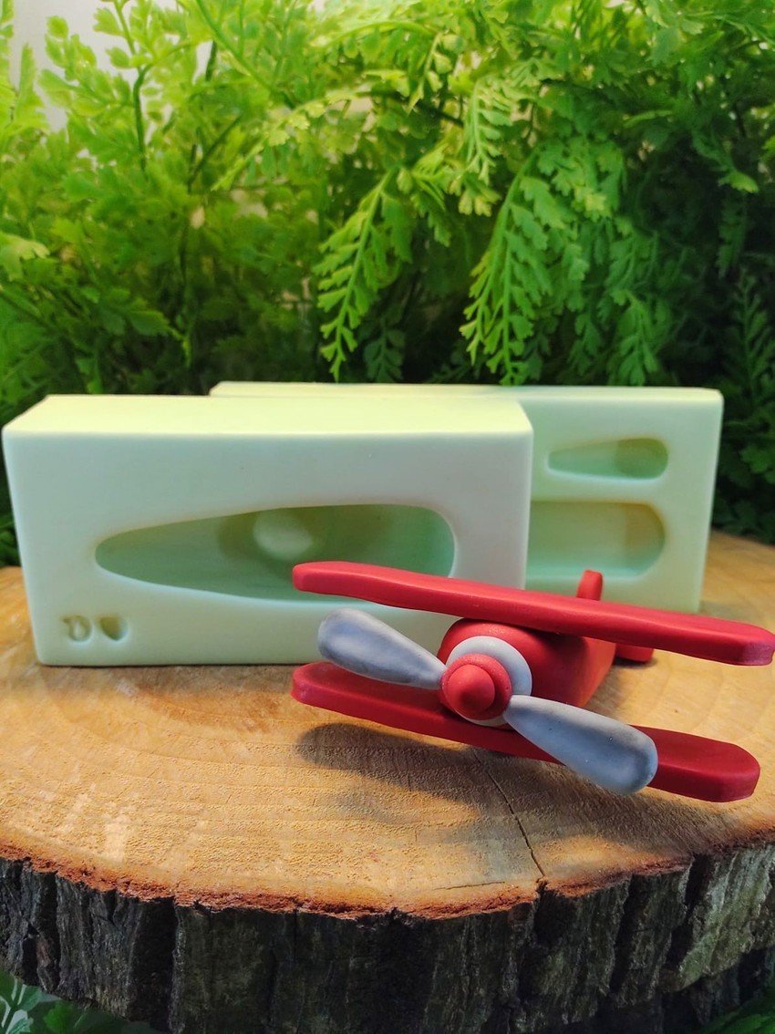 Molde de Silicone Avião - Imagem 2