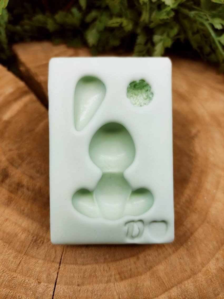 Molde de Silicone Coelho Fofoleti 2 - Imagem 2