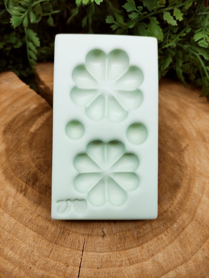 Molde de Silicone Flor Luna M - Imagem 2