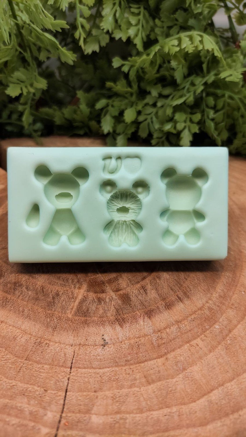 Molde de Silicone Ursinhos - Imagem 2