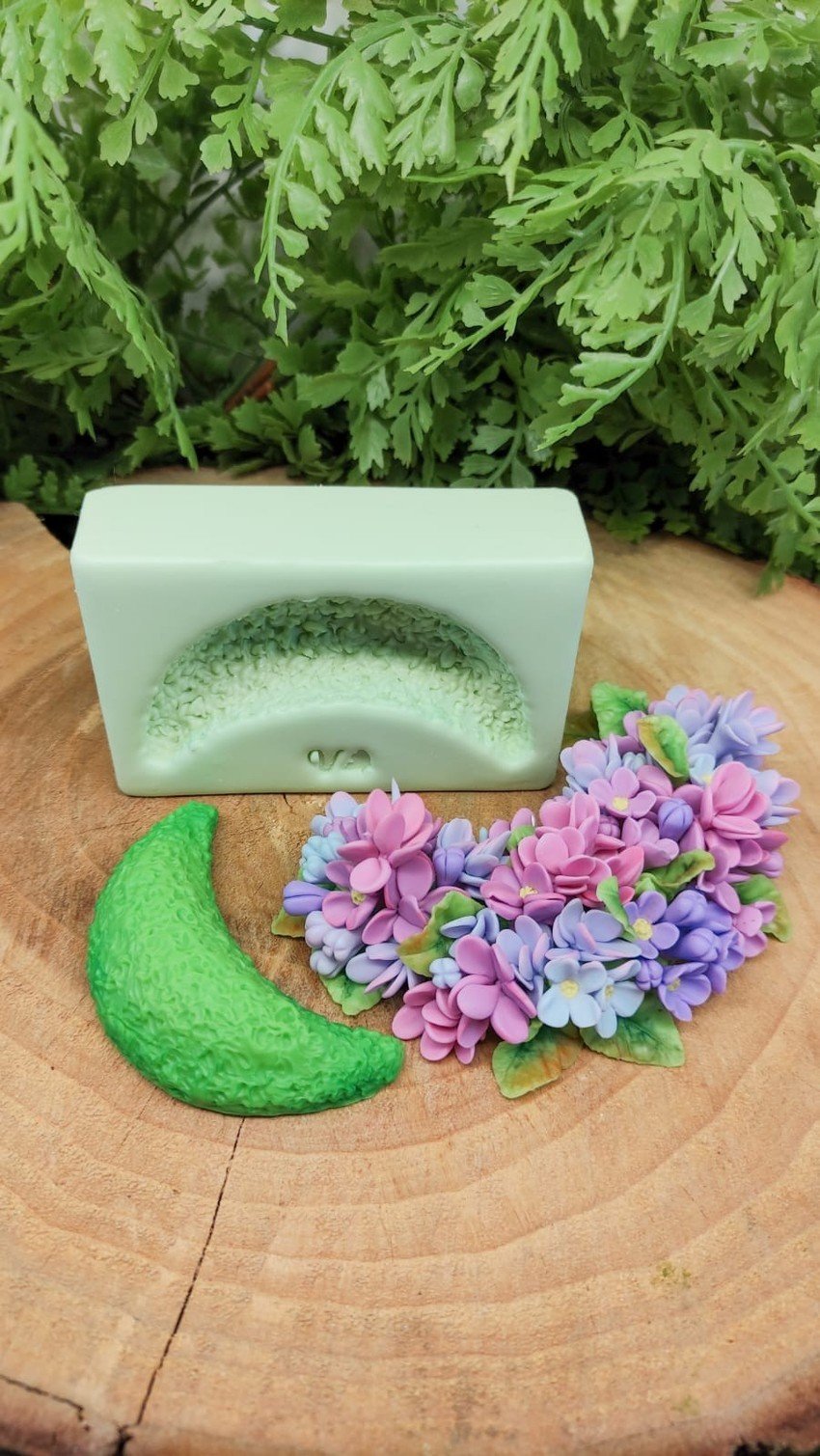 Molde de silicone Base - Borda de Cuia G - Imagem 2