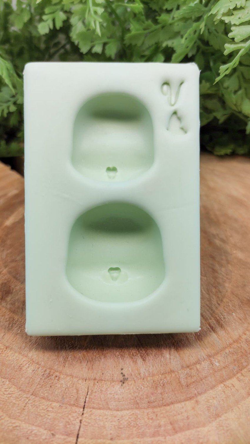 Molde de silicone Cabecinhas P e M - Imagem 2