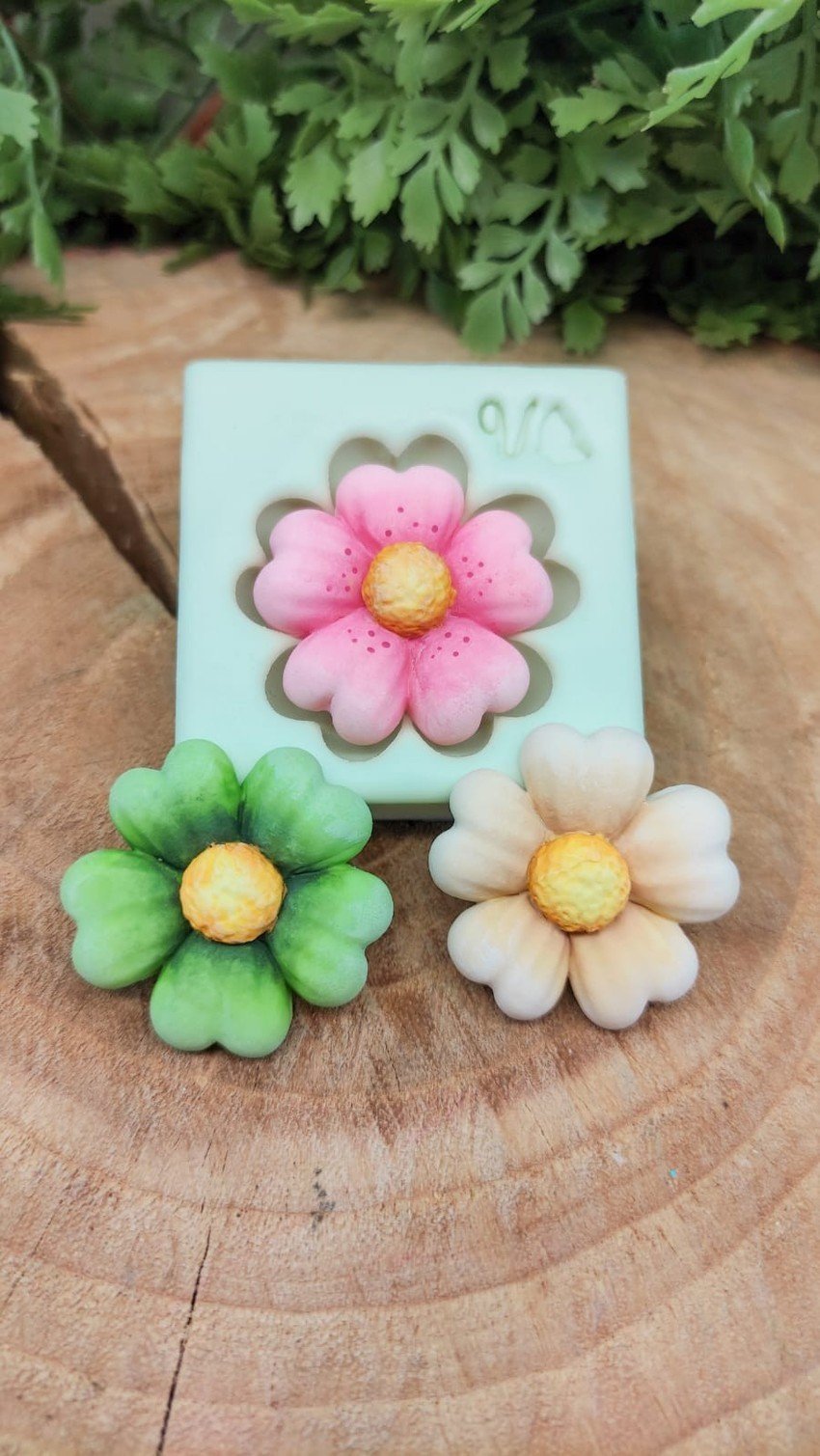 Molde de silicone Flor Vanessa - Imagem 2