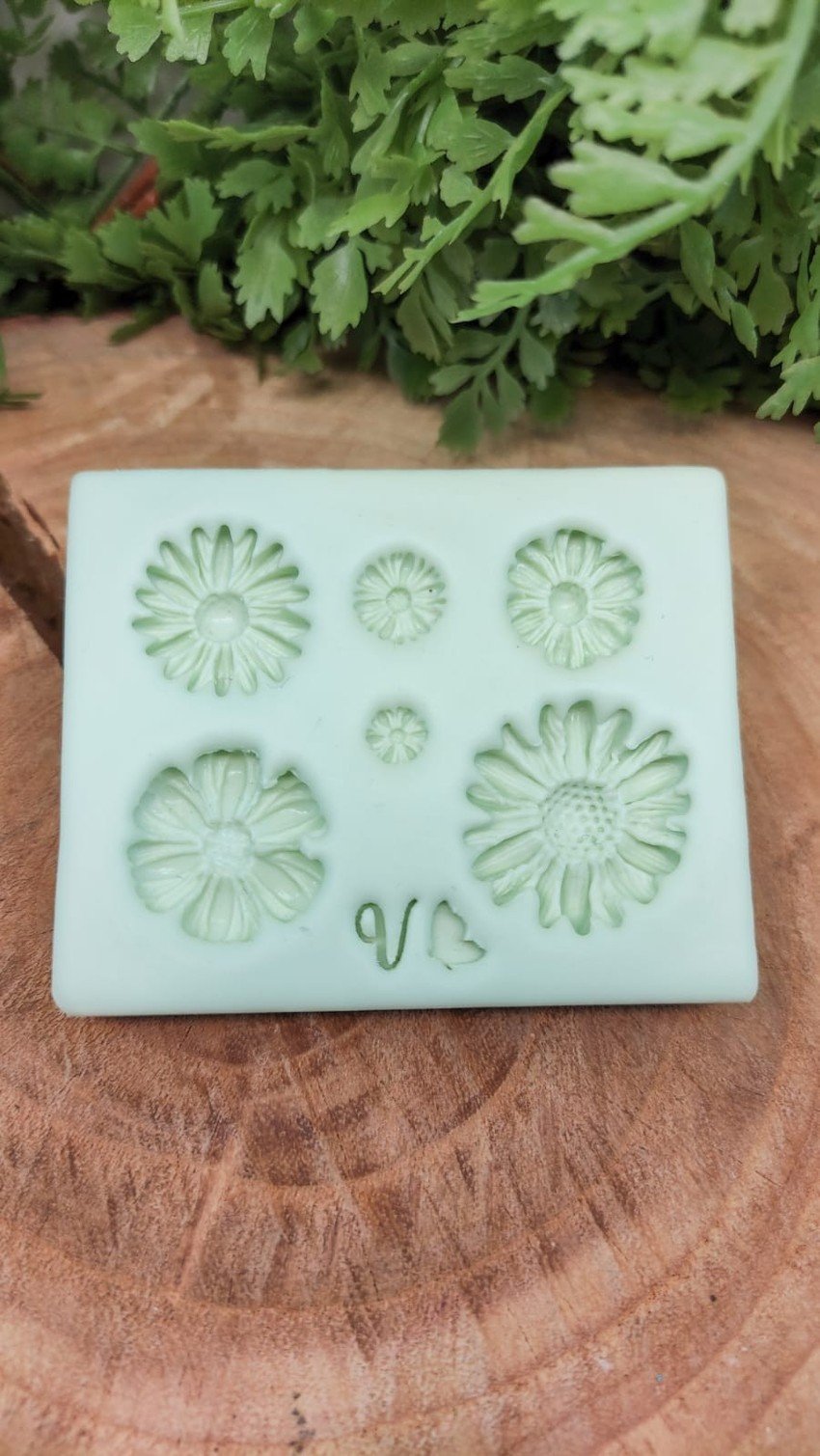 Molde de silicone Margaridas - Imagem 2