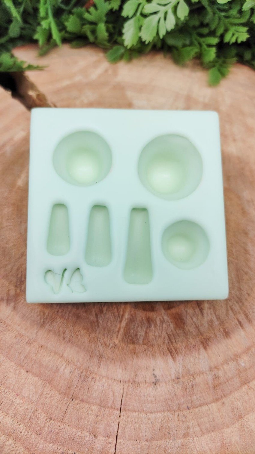 Molde de silicone Cogumelitos - Imagem 2