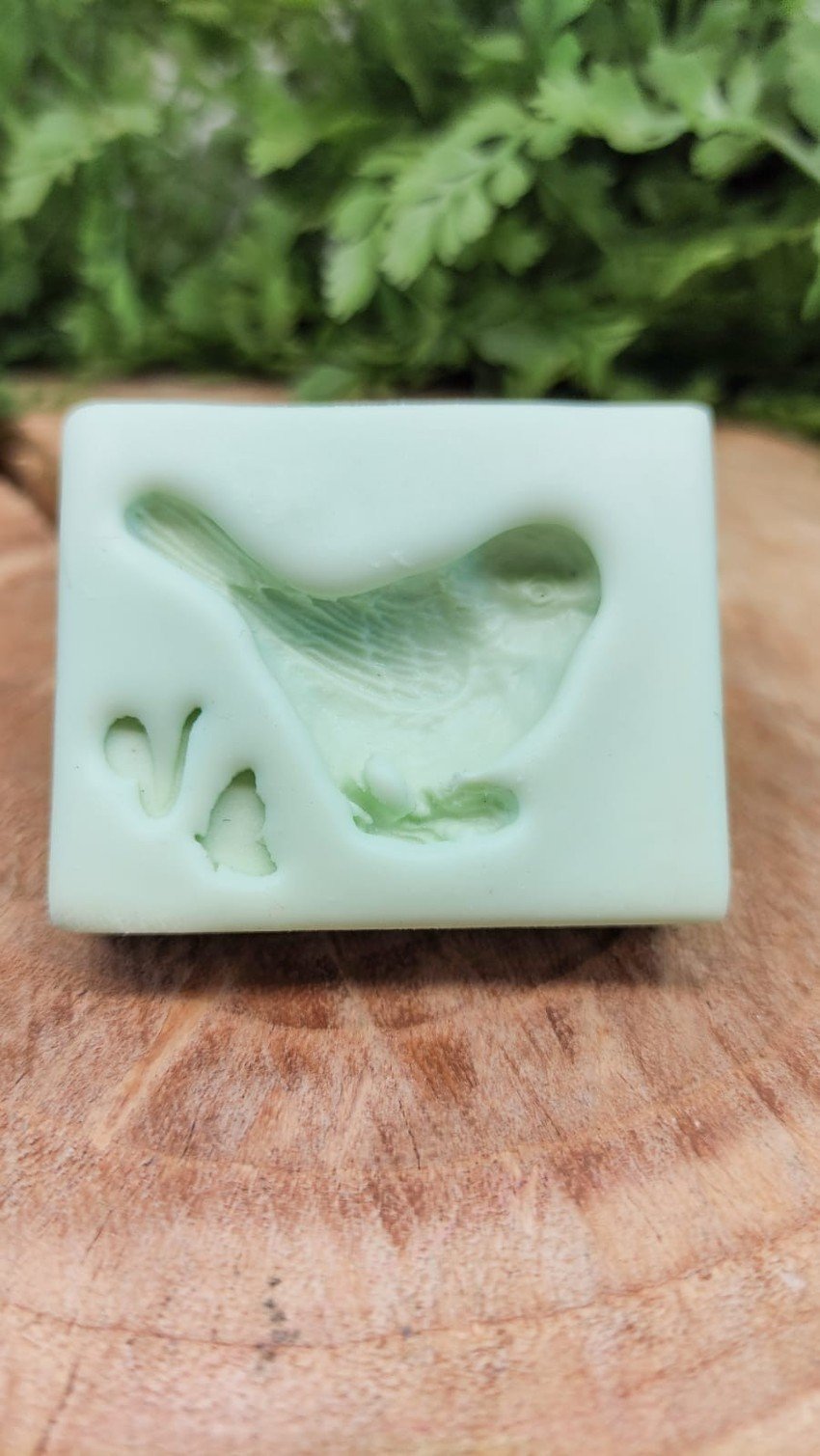 Molde de silicone Passarinho P - Imagem 2