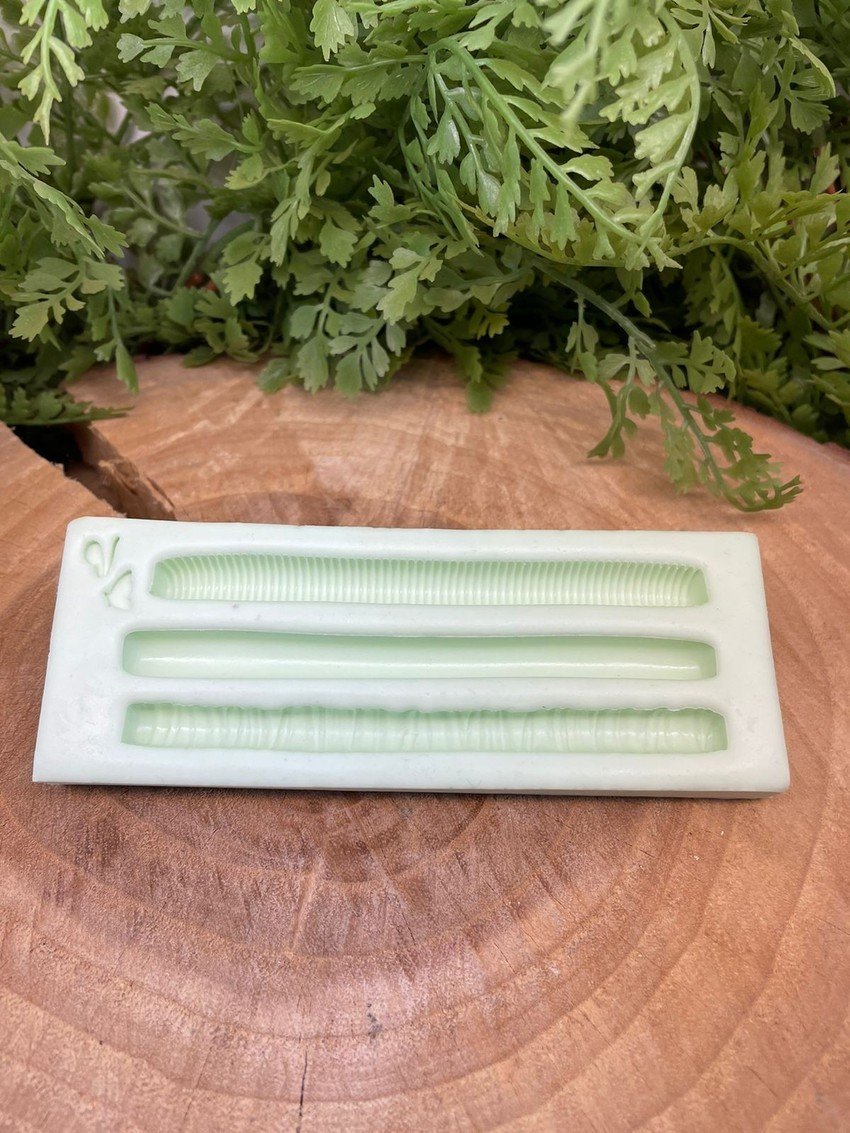 Molde de silicone Cordões Texturizados 1 - Imagem 2