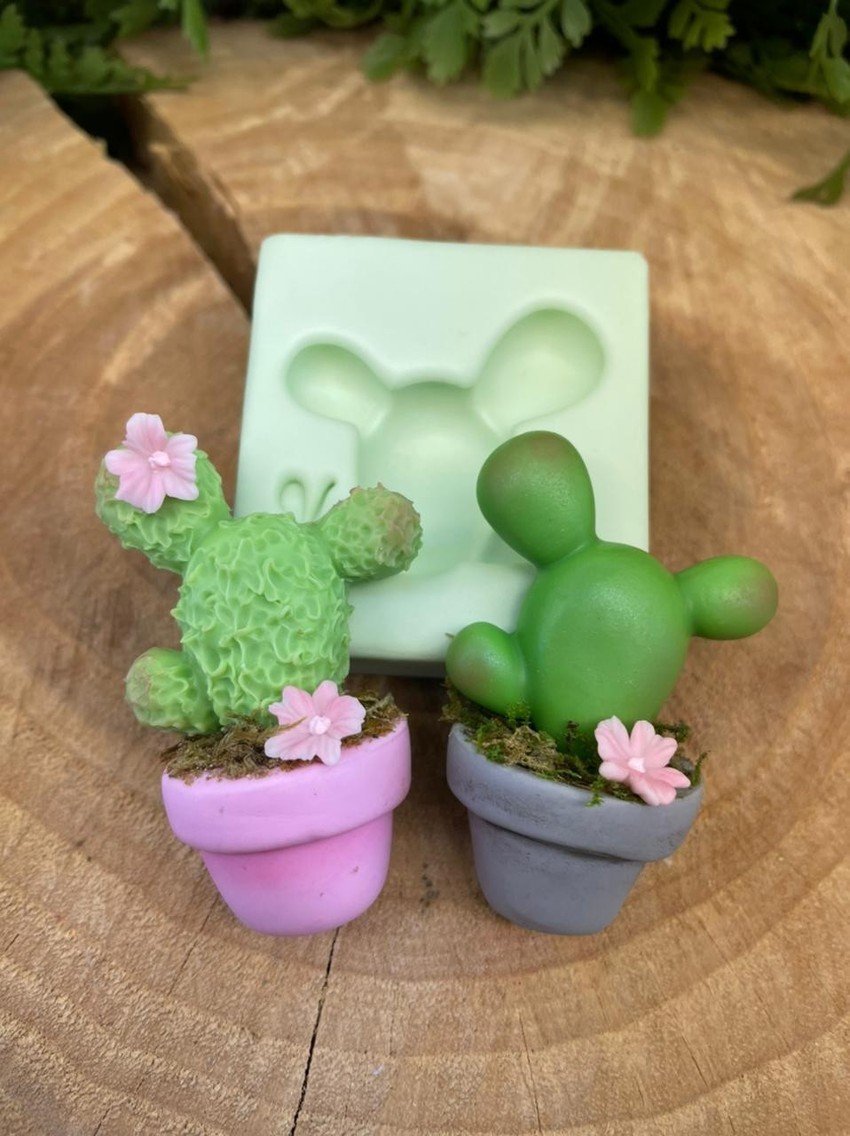 Molde de silicone Cactos 2 - Imagem 2