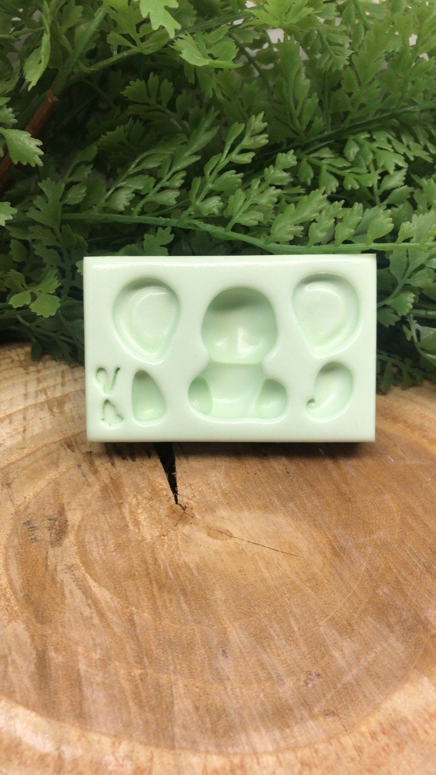 Molde de silicone Elefantinho P - Imagem 2