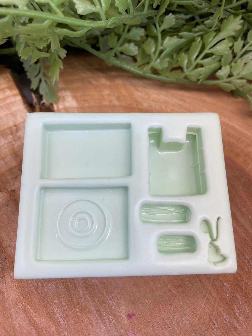 Molde de silicone Fogão Campeiro - Imagem 2