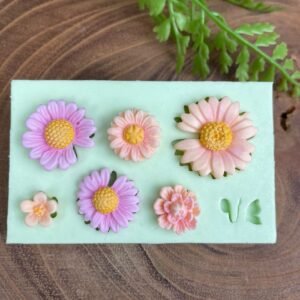 Molde Mini Flores 4