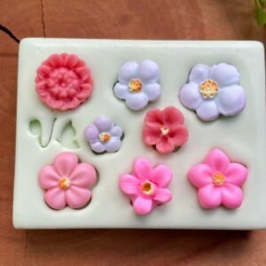 Molde Mini Flores 3
