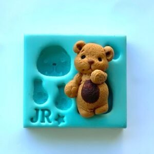 Molde de silicone Ursinho amoroso - JR