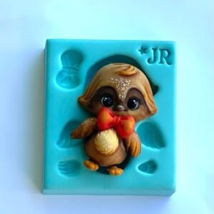 Molde de silicone Coruja P - JR