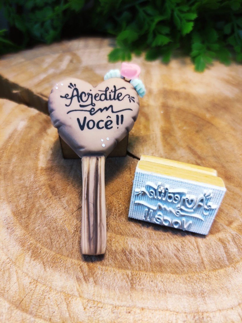 Carimbo/Marcador Acredite em você