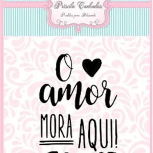 O AMOR MORA AQUI TEXTURA