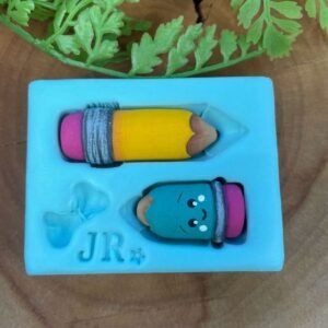Molde de silicone Lápis G - JR