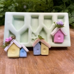 Molde de silicone Casinhas rústicas 3