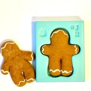 Molde de silicone Ginger liso - JR