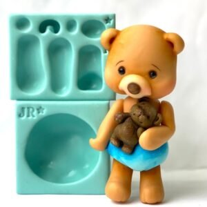 Molde de silicone Urso pimpão - JR