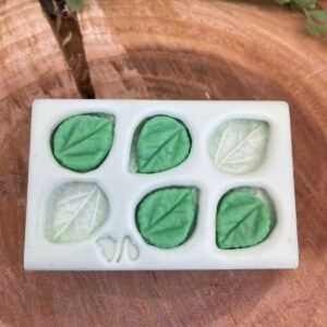 Molde de silicone 6 folhas
