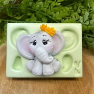 Molde de silicone Elefantinho M