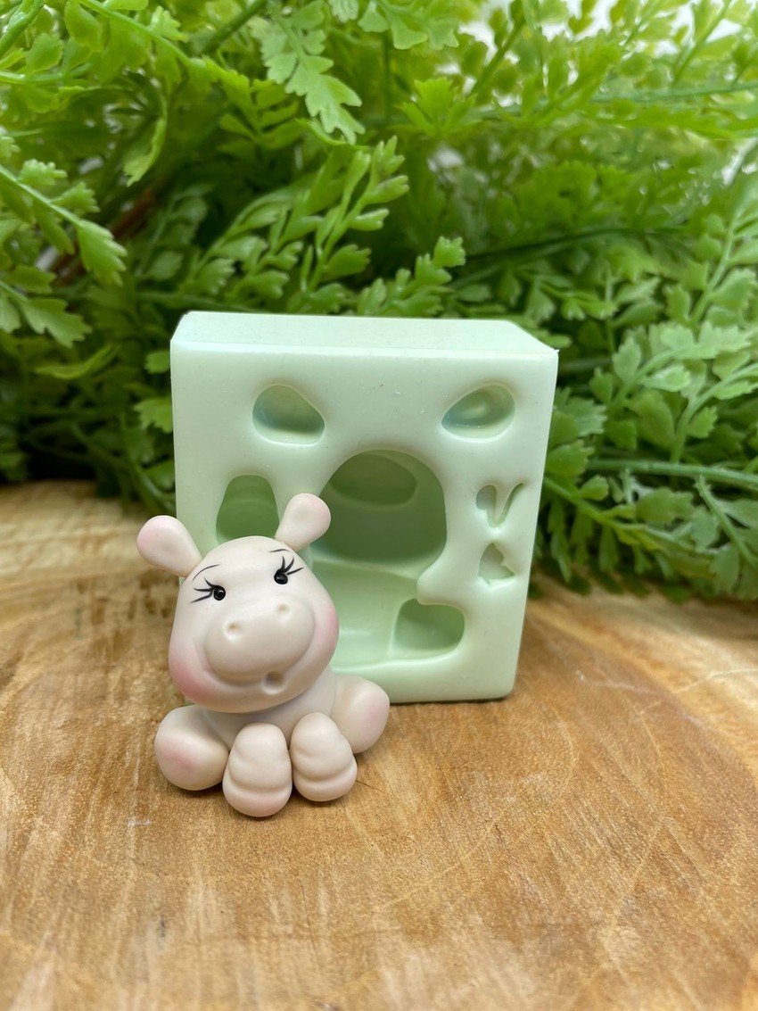 Molde de silicone Hipopótamo P