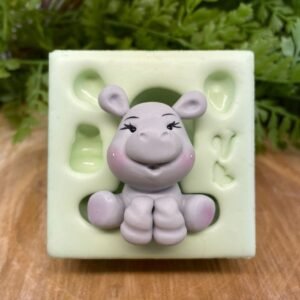 Molde de silicone Hipopótamo M