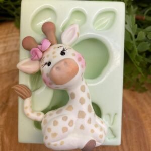 Molde de silicone Girafa M