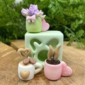 Molde de silicone Canequinha